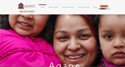 Desktop Screenshot of hope4agape.com